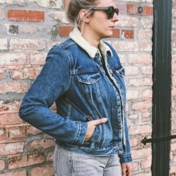 levi's original sherpa trucker jacket